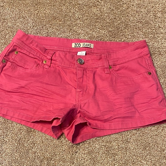 Zco Jeans Pants - ZCO Jeans Hot Pink Women's Denim Shorts